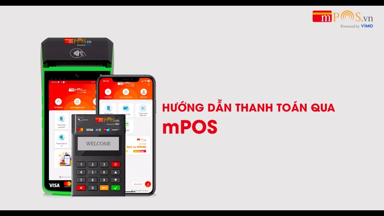 Hướng dẫn thanh toán qua mPos