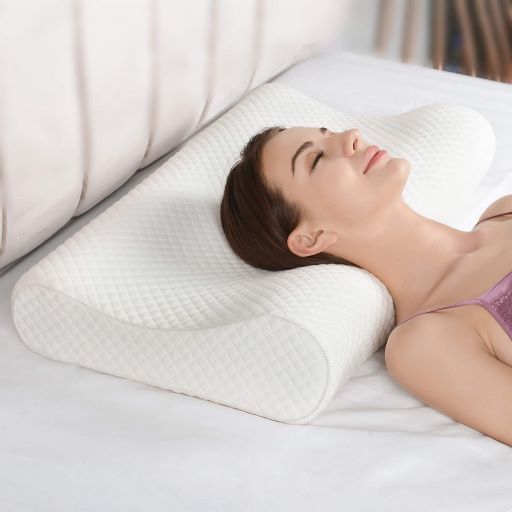 Gối ngủ foam giúp định hình tư thế ngủ tốt hơn 