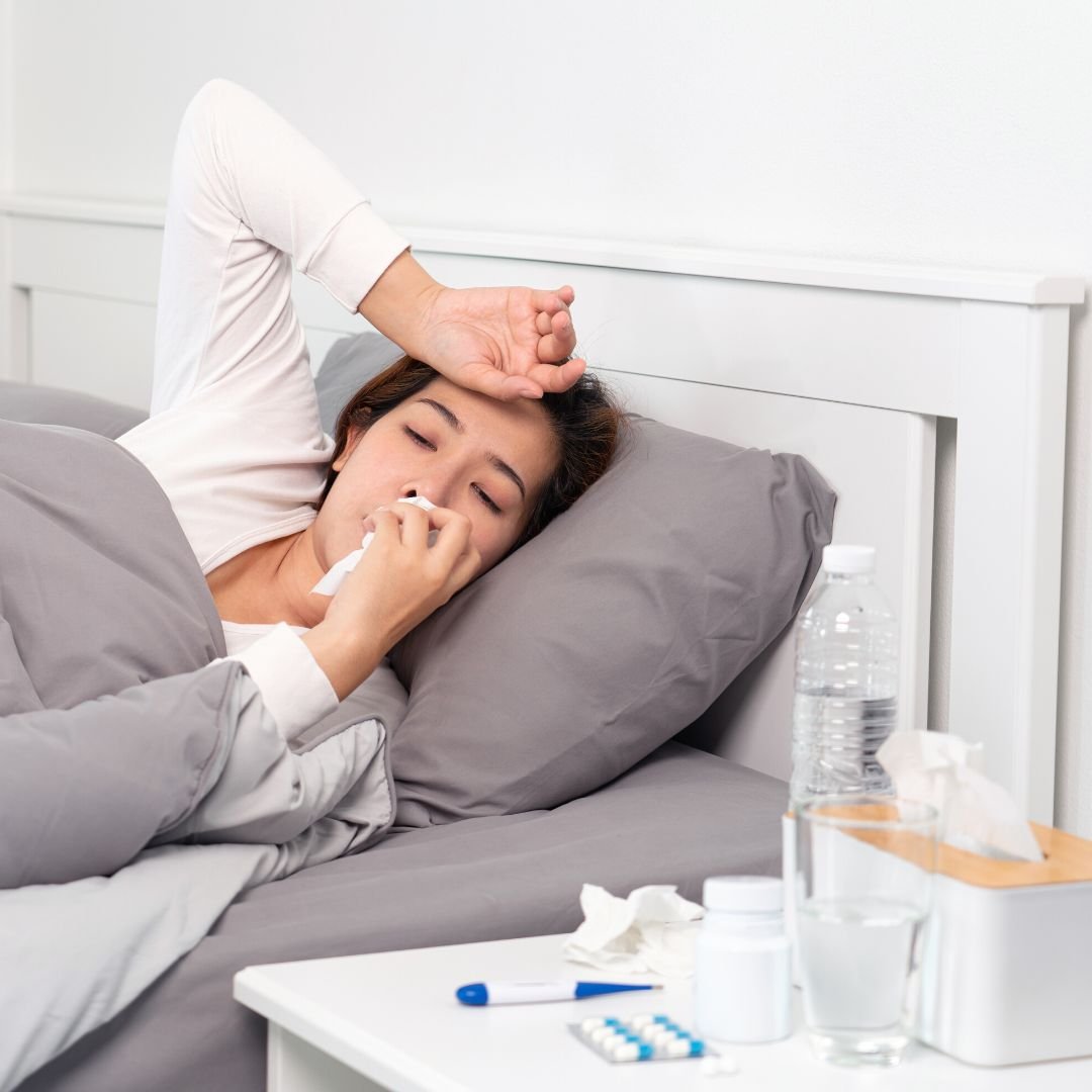 Thói quen thức khuya khiến cơ thể giảm sút đề kháng và ảnh hưởng tới hệ miễn dịch